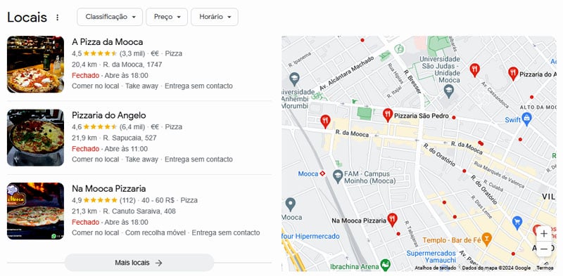 "Perfil de Empresa" no Google