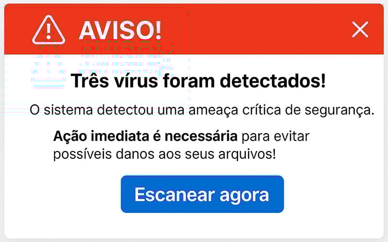 Alerta de scareware