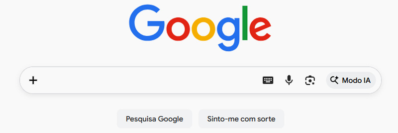Modo IA do Google