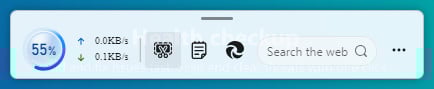 PC Manager Taskbar