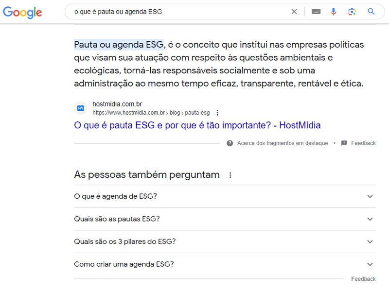 Featured Snippet