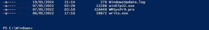 Prompt do Windows Power Shell