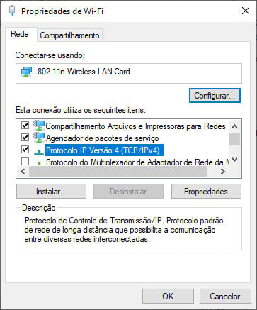 Protocolo IP Versão 4 (IPv4)