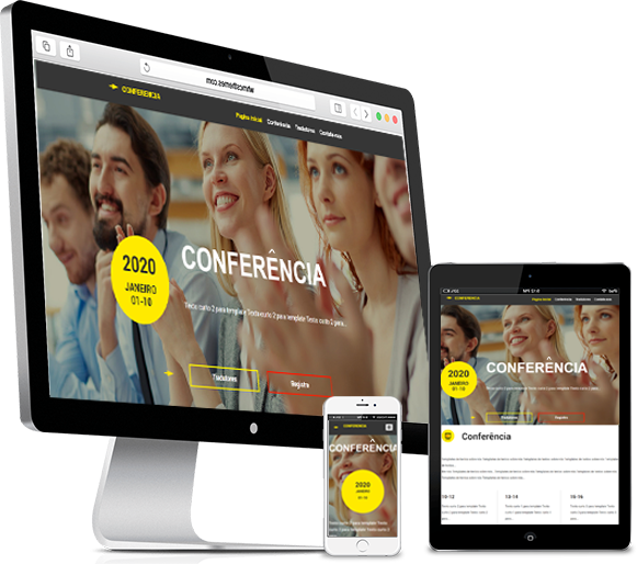 Site Responsivo - Construtor de Sites