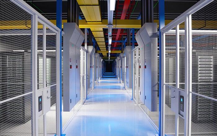 Fotos do Data Center de São Paulo