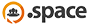 Logotipo do domínio .space