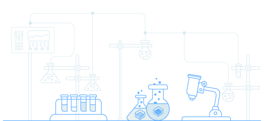 Produtos prontos em nosso laboratório